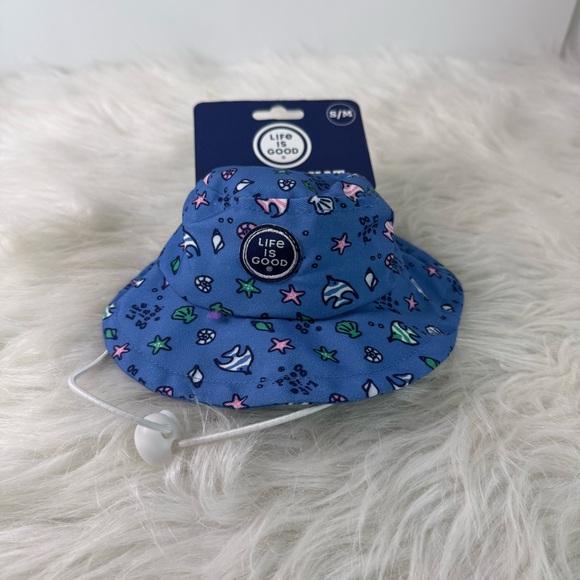 Blue and White Dog Shirts and Hat - Picture 5 of 6